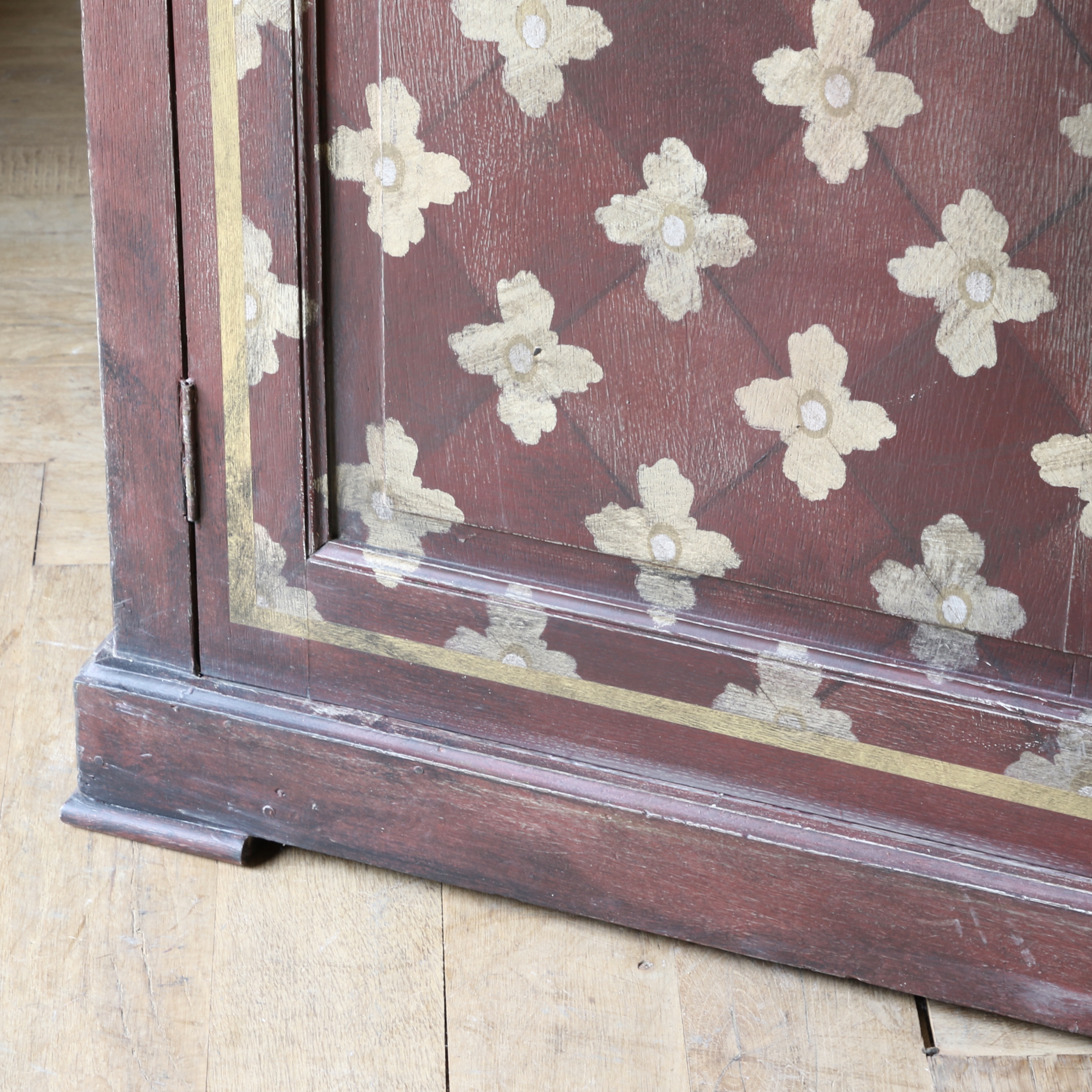 Stenciled Cupboard